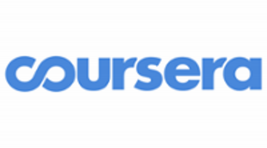 Coursera logo.