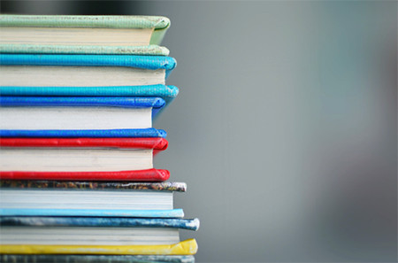 stack of books