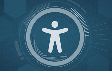 Accessibility symbol.